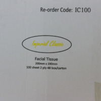 Facial Tissue  - 100 Sheet 48 per box - IC100