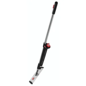 Rubbermaid - Microfibre Spray Mop, Single Sided Flat Mop Silver/Black