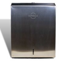 LUVELLE Hand Towel Dispenser – Stainless Steel – Large