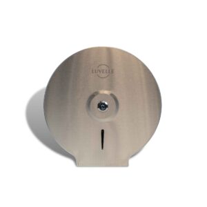 LUVELLE Jumbo Dispenser – Single Roll – Stainless Steel