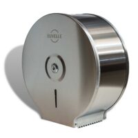 LUVELLE Jumbo Dispenser – Single Roll – Stainless Steel