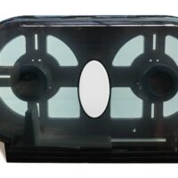 LUVELLE Jumbo Toilet Paper Dispenser – Twin Roll – Plastic