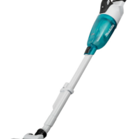 MAKITA DCL284TWX4 - 18V BRUSHLESS Stick Vacuum Kit - 2x 5.0Ah Batteries + DC18RD Charger, 140G19-0 Telescopic Pipe