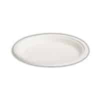 320mmx255mm [13x11"] Large Oval Sugarcane Plate 500