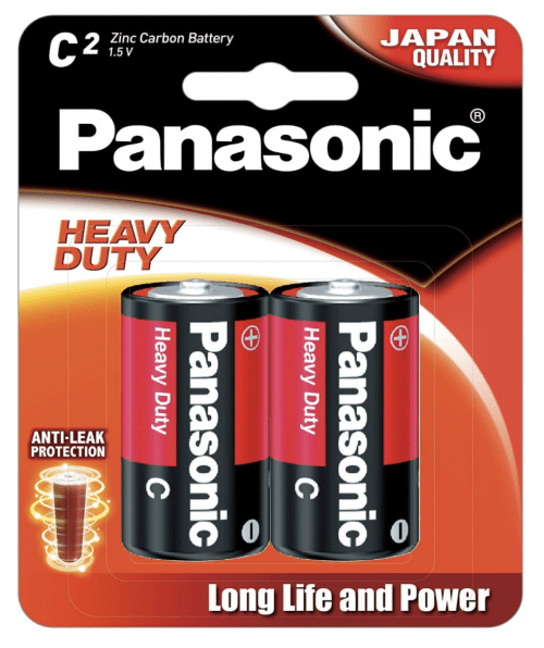Panasonic Heavy Duty Battery Type C