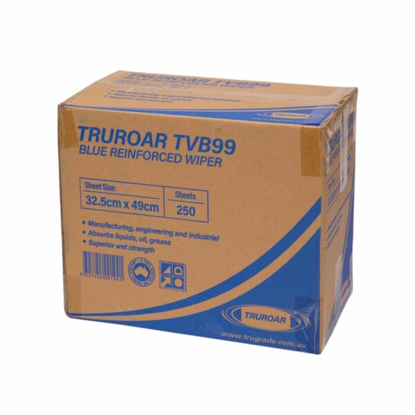 TRUROAR TVB99 - Scrim Reinforced Blue Sheets 32.5cm x 49cm 250/CTN