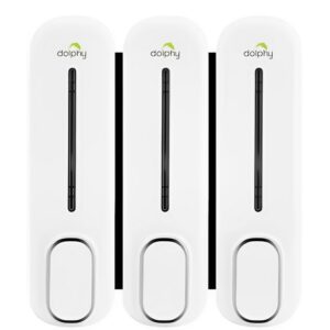 Manual Soap Dispenser 300ml (Pack of 3) - White