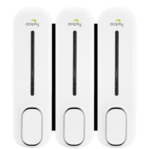 Manual Soap Dispenser 300ml (Pack of 3) - White