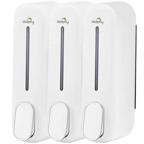 Manual Soap Dispenser 300ml (Pack of 3) - White