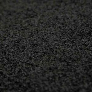 Entry Door Plush Mat - Black or Grey - Various Sizes