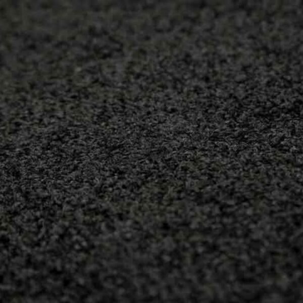 Entry Door Plush Mat - Black or Grey - Various Sizes