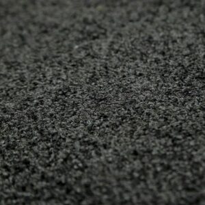 Entry Door Plush Mat - Black or Grey - Various Sizes