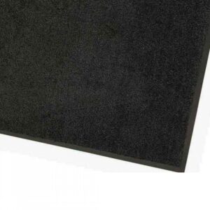 Entry Door Plush Mat - Black or Grey - Various Sizes