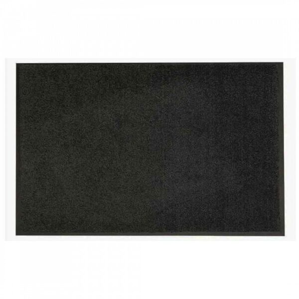 Entry Door Plush Mat - Black or Grey - Various Sizes