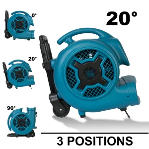 XPOWER Carpet Blower / Air Mover - X-800HC - 1HP