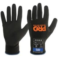 ASSASSIN NITRILE GRIP BLACK GLOVES