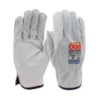 Rigger Gloves - Riggamate Natural Cowgrain Palm / Split Back